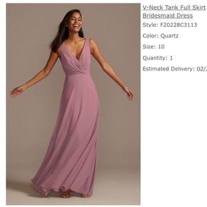 Bridesmaid dress